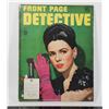 Image 1 : #1144 FRONT PAGE DETECTIVE JULY 1945 MAGAZINE WORN