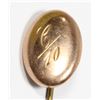 Image 2 : #1246 1.2 GRAMS 10 K GOLD MEN'S PIN C/10 MARKED