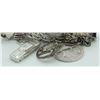 Image 6 : #1252 102 GRAMS STERLING SILVER 34 CHARM BRACELET