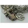 Image 7 : #1252 102 GRAMS STERLING SILVER 34 CHARM BRACELET