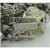 Image 5 : #1253 104 GRAMS STERLING SILVER 46 CHARM BRACELET
