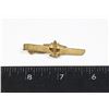 Image 1 : #1264 ART DECO PLANE TIE BAR CLIP HICKOK 1940'S