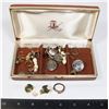 Image 1 : #1266 LOT OF ASSORTED JEWELRY AND PIECES IN BOX