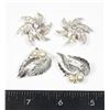 Image 1 : #1310 SAVAH COVENTRY JEWELRY EARRINGS + BROACHES
