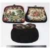 Image 1 : #1371 LOT OF 3 VINTAGE LADIES PURSES 20TH CENTURY