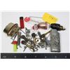 Image 1 : #1385 LARGE LOT ZIPPO + LIGHTER PARTS PIECES ETC