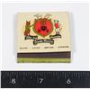 Image 1 : #1431 FOX AND HOUNDS CALIFORNIA MATCH BOOK