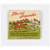 Image 2 : #1431 FOX AND HOUNDS CALIFORNIA MATCH BOOK