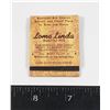 Image 1 : #1438 LOMA LINDA VINTAGE MATCH BOOK UNUSED