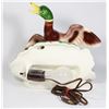 Image 3 : #1453  DUCK CERAMIC MADDUX CALIFORNIA LAMP