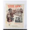 Image 1 : #1501 WW2 SHEET MUSIC GOOD LUCK AND THE SAME TO