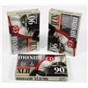 Image 1 : #1513 SEALED MAXELL XLII90 AUDIO CASSETTE LOT OF 3