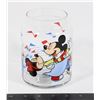 Image 1 : #1516 1980'S GLASS MICKEY MINNIE MOUSE GLASS JAR