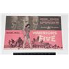Image 1 : #1536 WARRIORS FIVE POSTER PROMOTIONAL BOOKLET