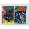 Image 1 : #1762 MARVEL COMICS DARKHAWK #13 + #14 1992 VENOM