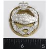 Image 1 : BRITISH ROYAL TANK REGIMENT CAP BADGE