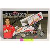 Image 1 : JUSTIN HENDERSON AUTOGRAPHED 5-1/2"X8-1/2"