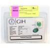 Image 1 : GIH OVAL MIX CUT NATURAL EMERALD 4.940 RATTI