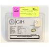 Image 1 : GIH OVAL MIX CUT NATURAL YELLOW SAPPHIRE 4.8 RATTI