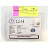 Image 1 : GIH OVAL MIX CUT NATURAL BLUE SAPPHIRE 2.610 RATTI