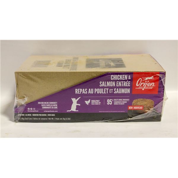 PAST BB CASE ORIJEN CHICKEN&SALMON KITTEN FOOD