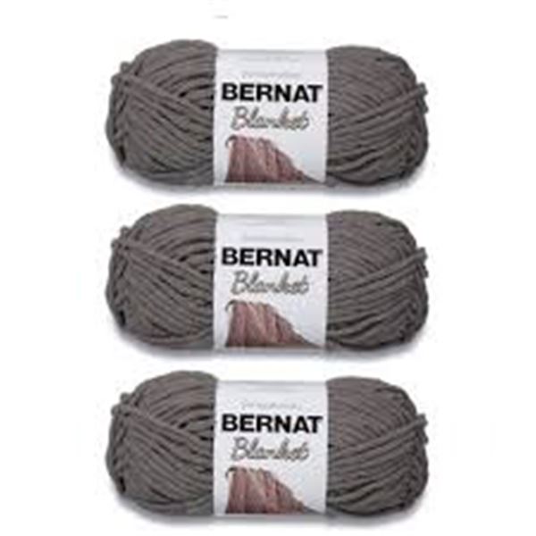NEW 3 X 108 YARDS YARNSPIRATIONS GREY