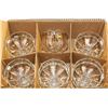Image 1 : NEW 6 PCS DAMARA HAND MADE STAMPTED 4" GLASS