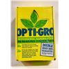 Image 1 : OPTI GRO GARDEN PLANT FOOD 92 PACKAGES IN BOX