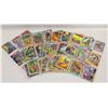 Image 1 : VINTAGE LOT OF 8 PAGES OF MARVEL TRADING CARDS