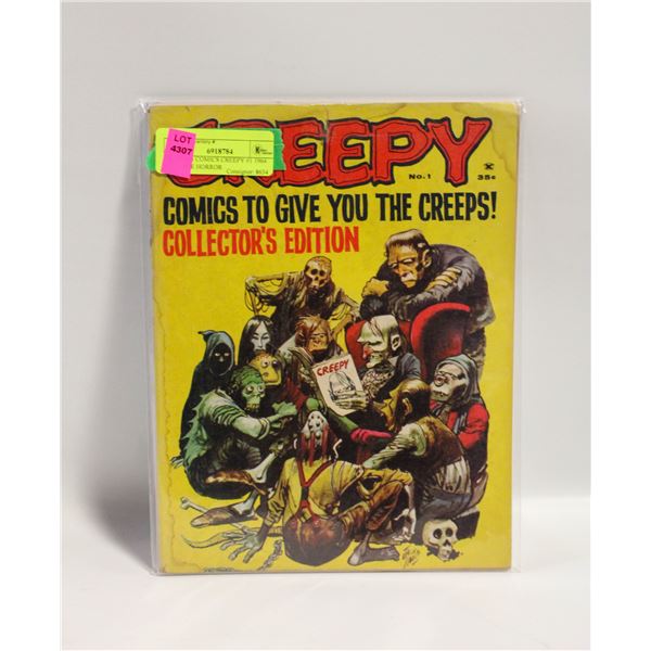 WARREN COMICS CREEPY #1 1964 VINTAGE HORROR