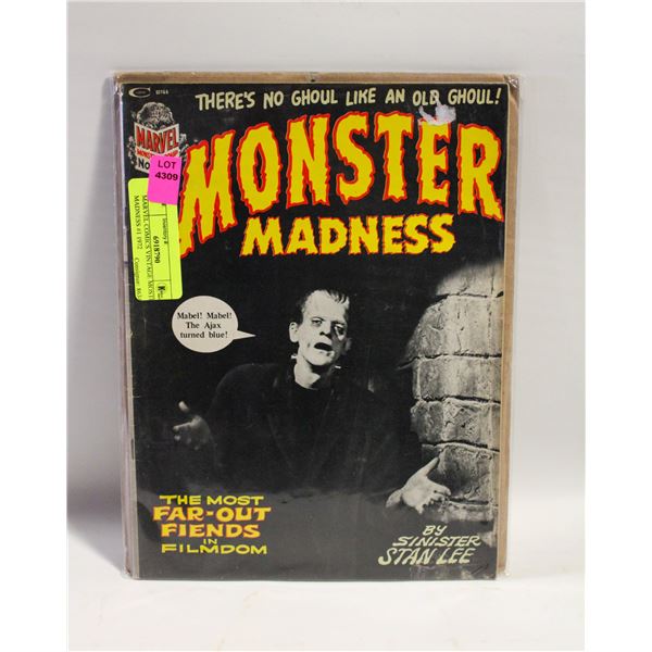MARVEL COMICS VINTAGE MOSTER MADNESS #1 1972