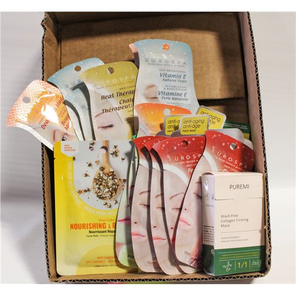 FLAT OF SPA & FACIAL MASKS