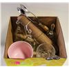 Image 1 : BOX OF VTG. AVON COLLECTOR BELLS & MORE