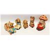 Image 1 : 5 PEN DELFIN RABBIT ORNAMENTS