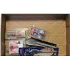 Image 1 : FLAT OF NEW SPADE BITS AND ROUTER BITS ETC