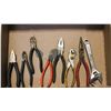 Image 1 : FLAT OF PLIERS - NEEDLE NOSE AND CUTTERS ETC