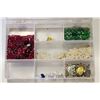Image 1 : LOT OF ASSORTED GEMSTONE BEADS