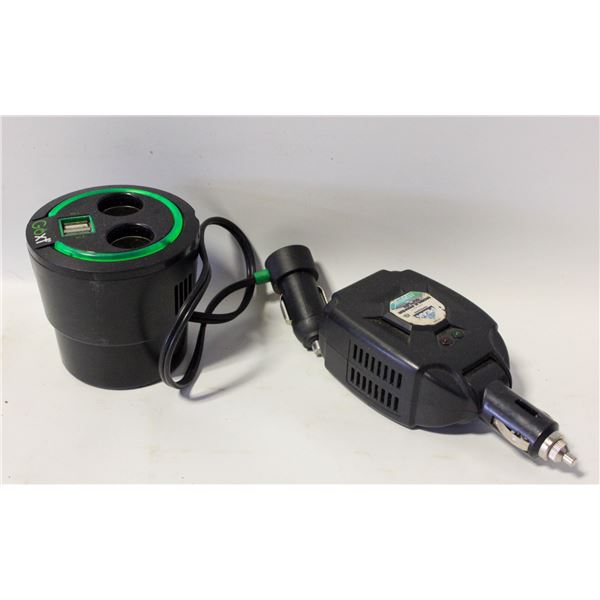 BOX WITH "GO XT" 12 VOLT CUPHOLDER POWER