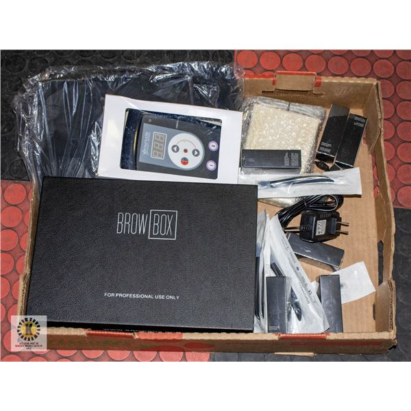 NEW BROW-BOX PERMANENT TATTOO/EYEBROW PEN