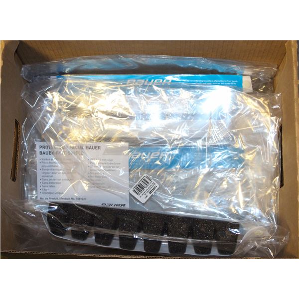 CASE BAUER FACE SHIELDS NEW