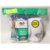 Image 1 : ANKLE SOCKS WHITE 6-12 SIZE 6-PACK FRUIT OF THE