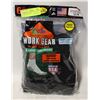 Image 1 : SHORT BLACK BOOT CREW SOCKS 12-16 SIZE 6-PACK