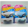 Image 1 : LOT OF 2 HOT WHEELS BARBIE MOVIE 1956 CORVETTE