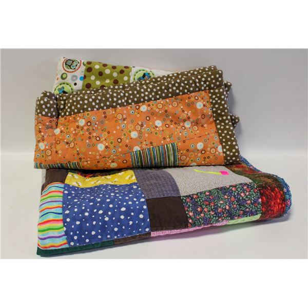 2 PATCHWORK QUILTS-ESTATE