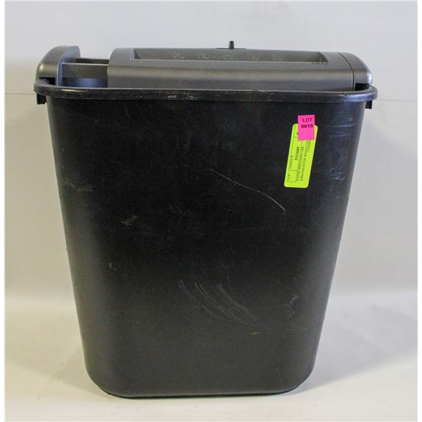 PAPER SHREDDER GBL SHREDMASTER WITH CONTAINER