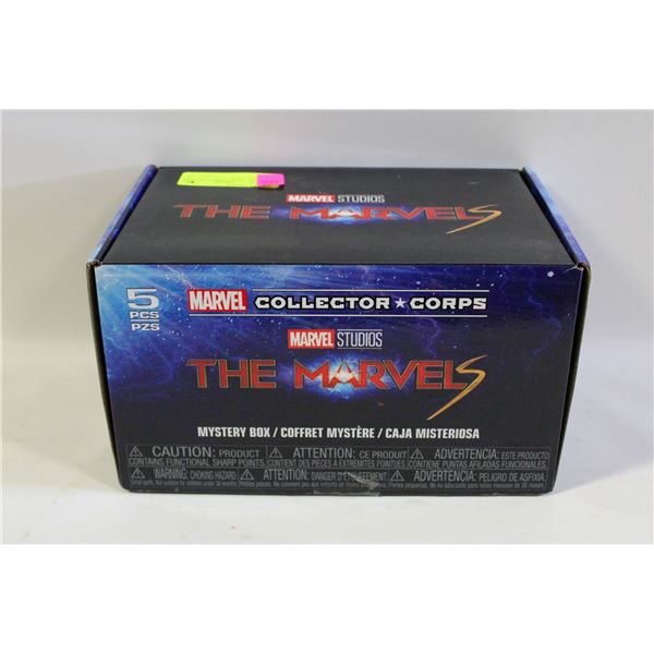 MARVEL FUNKO 5 PIECE MYSTERY BOX INCLUDES