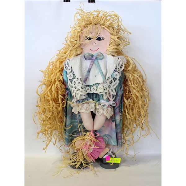 WOODEN CRAFTS DOLL (24" TALL)