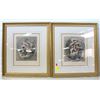 Image 1 : 2 CHERUB PICTURES 20"X23"