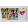Image 1 : 8 VINTAGE SUPERMAN COMICS