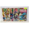 Image 1 : 6 VINTAGE SHOGUN WARRIOR COMICS